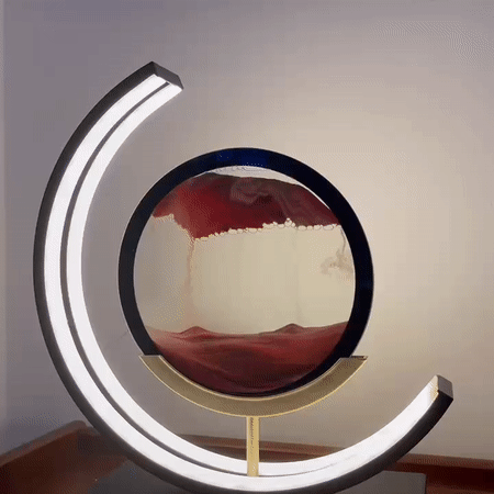 North & Grain | The Solis Moving Sand Lamp